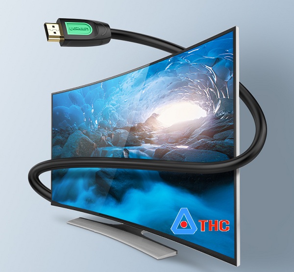 Cáp HDMI 2.0 Ugreen HD101 full copper 19+1 hỗ trợ 3D/4K/1080P